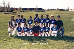 1986 LP Team Lowry