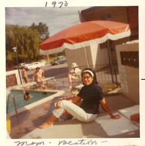 Els 1970 pool vacation