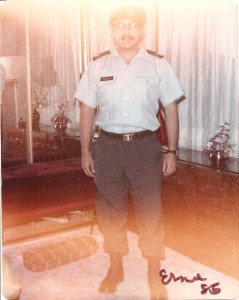Ern in uniform 1986
